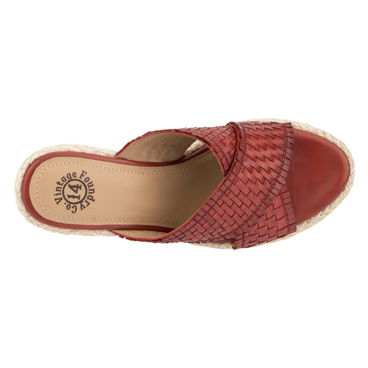  Vintage Foundry Co. Women's Lorie Wedge - Red - Bonton