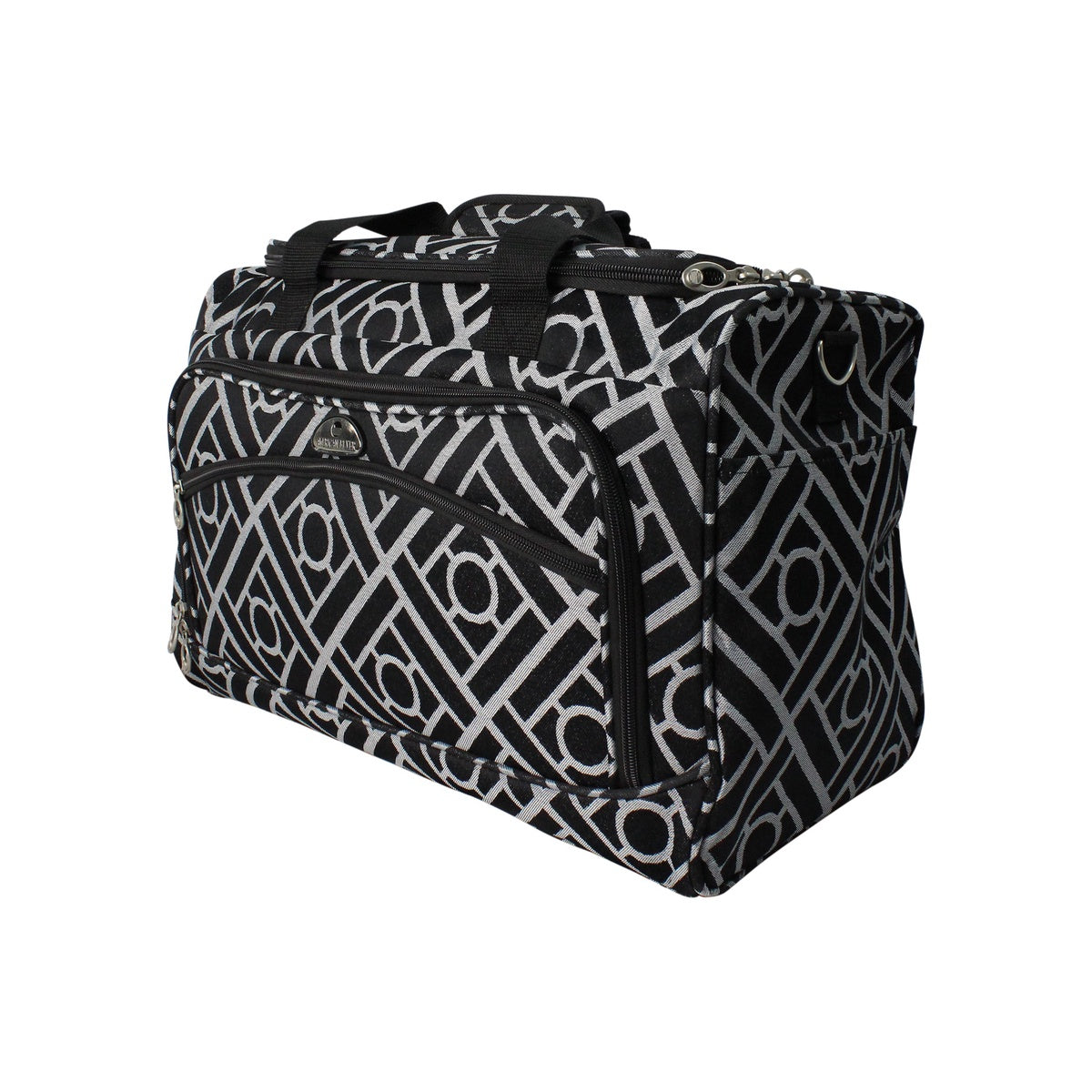  American Flyer American Flyer Astor Duffel Bag - Black White - Bonton