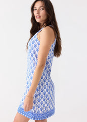 Palm Beach Sleeveless Shift Dress