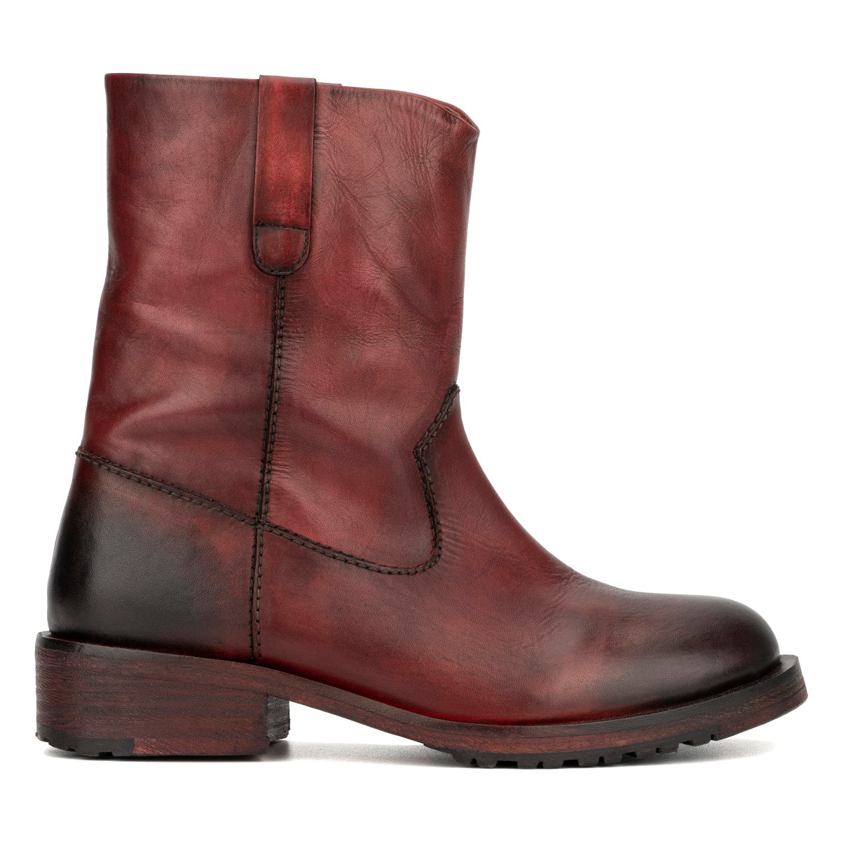  Vintage Foundry Co. Women's Alaina Boot - Burgundy - Bonton