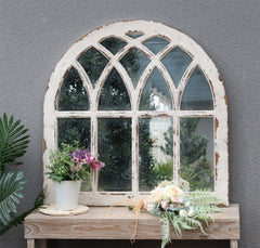 Modern Arched Accent Window Mirror