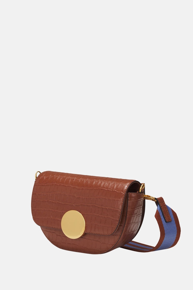  Oryany Lottie Croco Crossbody - Small Crossbody - Toffee Tan / One Size - Default Title - Bonton