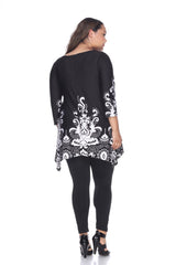 Plus Size Yanette Tunic Top