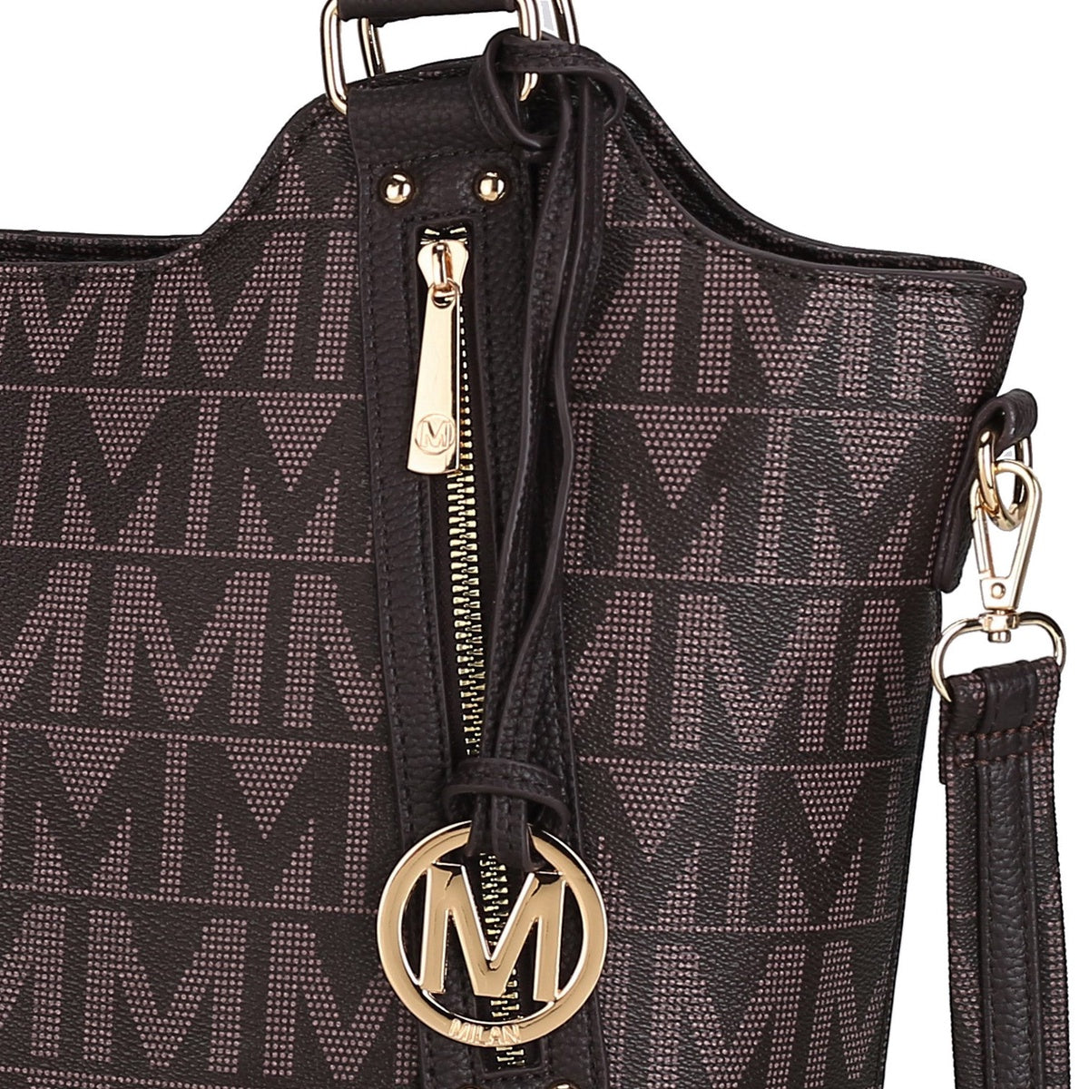  MKF Collection Thania Signature Tote Bag - Beige - Bonton