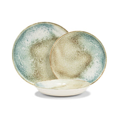 Sea and Sand, Porcelain 12-Piece Dinnerware Set