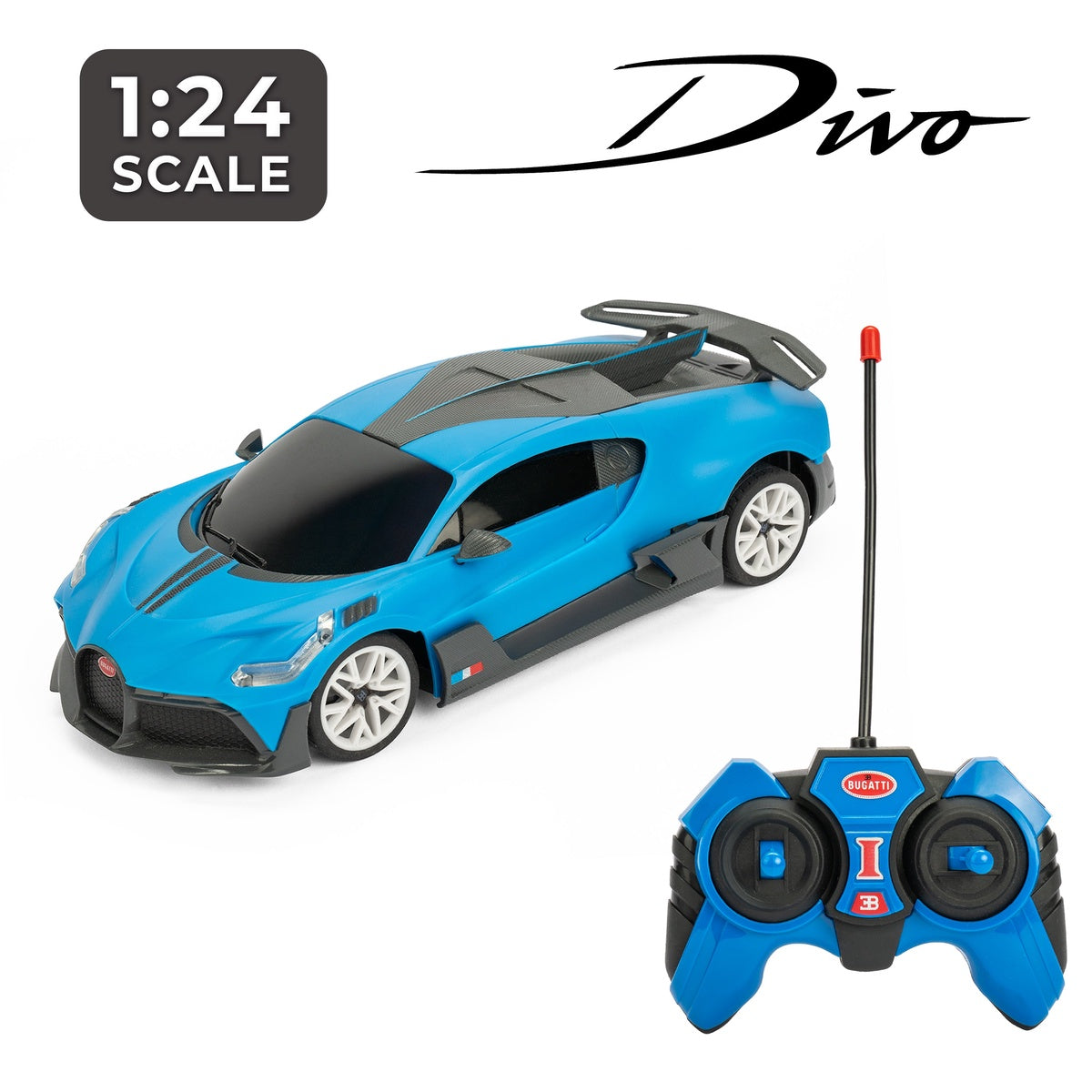  Bugatti Divo Electric RC Car [1:24] - Default Title - Bonton