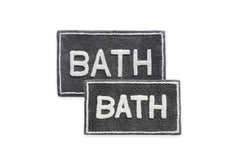 St Maryâ€™s 2 Piece 100% Cotton Tufted Bath Rug Set With Latex Backing