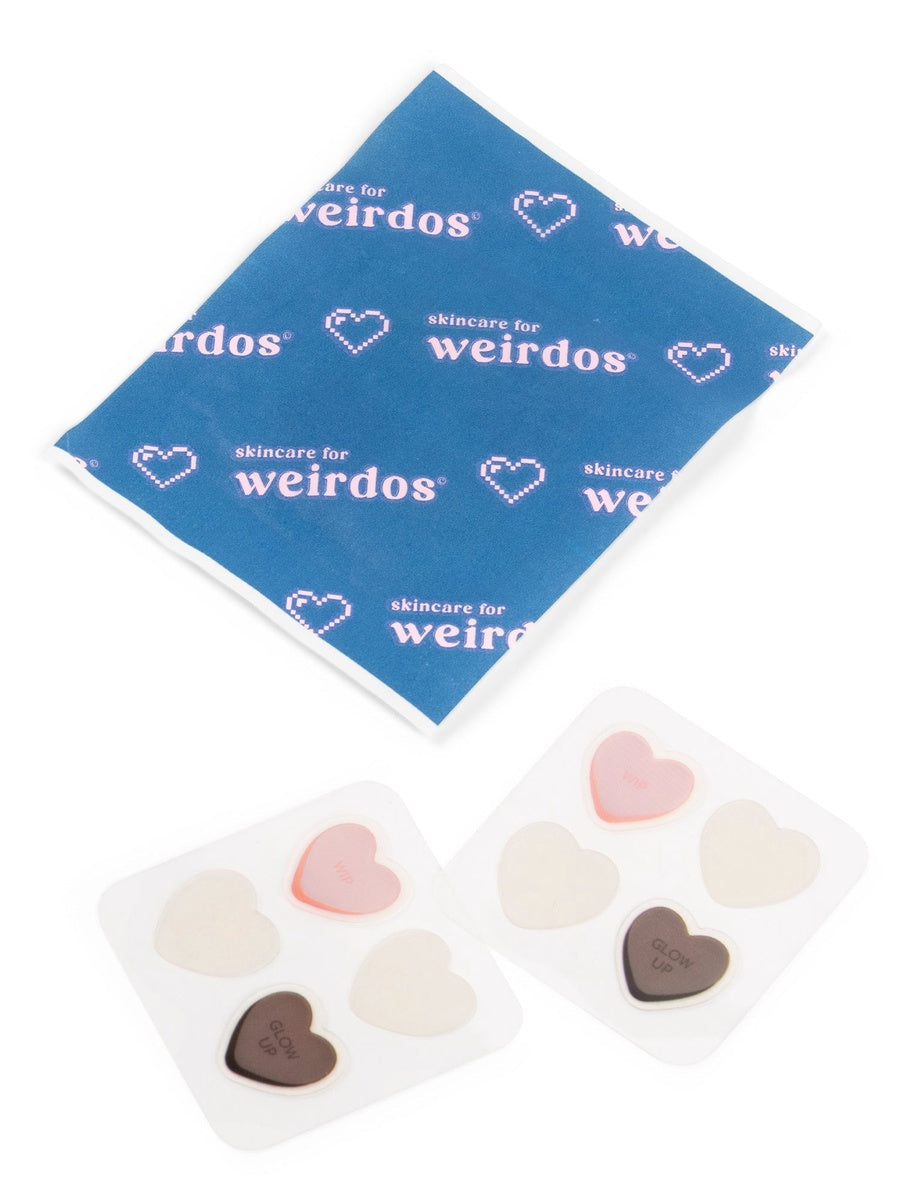 Skincare for Weirdos 32 Healing Heart Pimple Patches - Default Title - Bonton