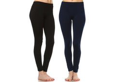 Pack of 2 Solid Leggings