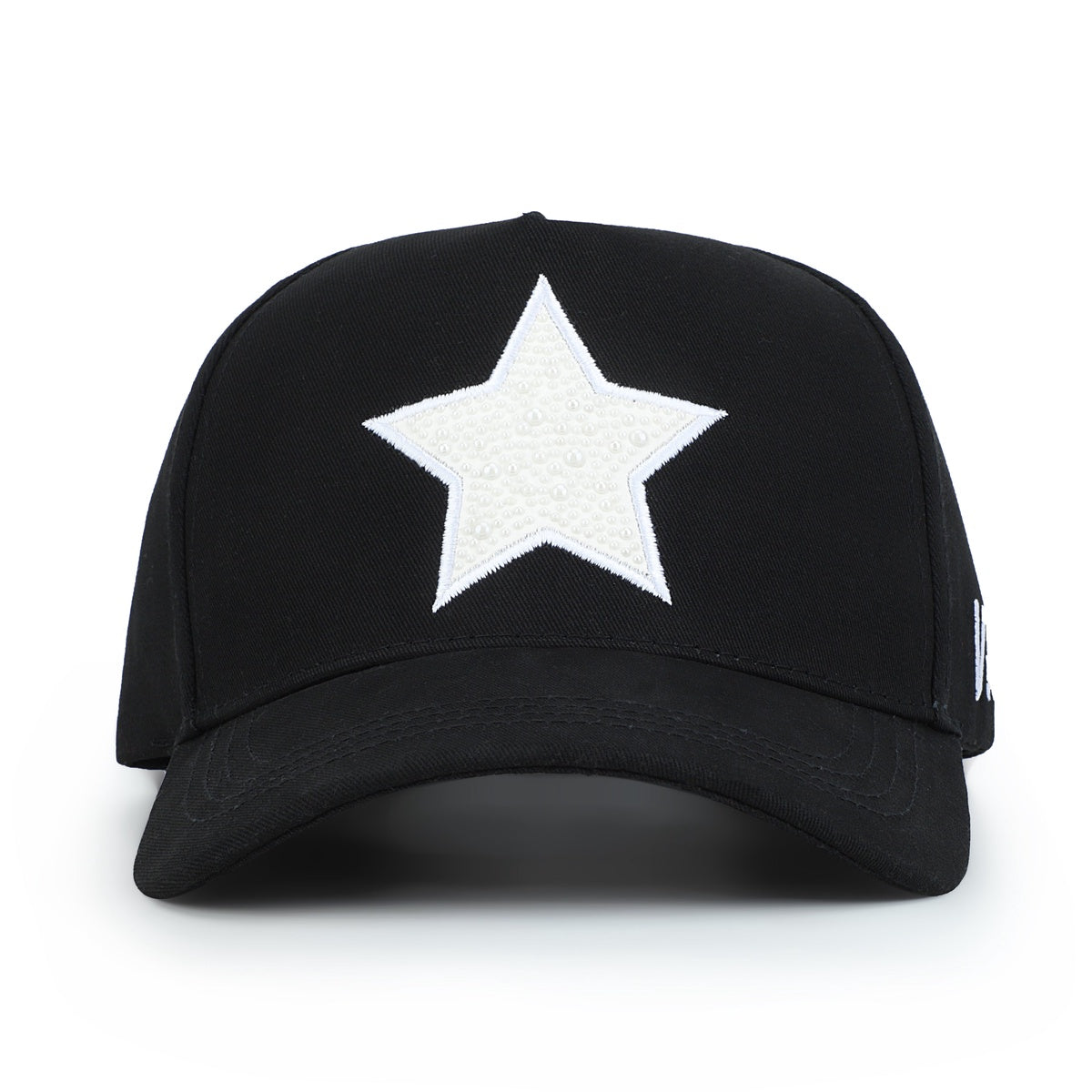  Vintage Havana Vintage Havana Trucker Hat for Women  – Black Adjustable Cap – Pearl Star - Default Title - Bonton