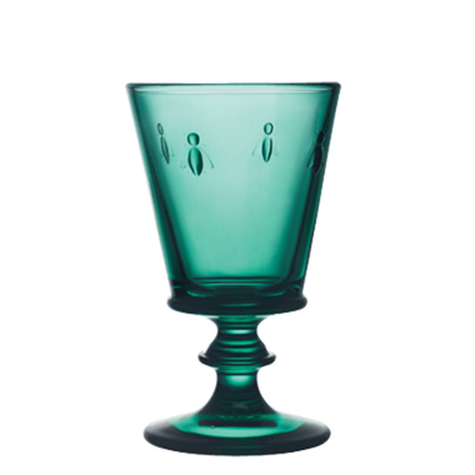 Bee Wine Glass Emerald Set-6