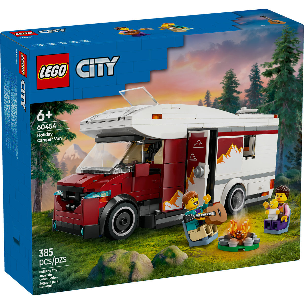  LEGO LEGO® City Holiday Adventure Camper Van Toy Vehicle Set 60454 - LEGO City - Bonton