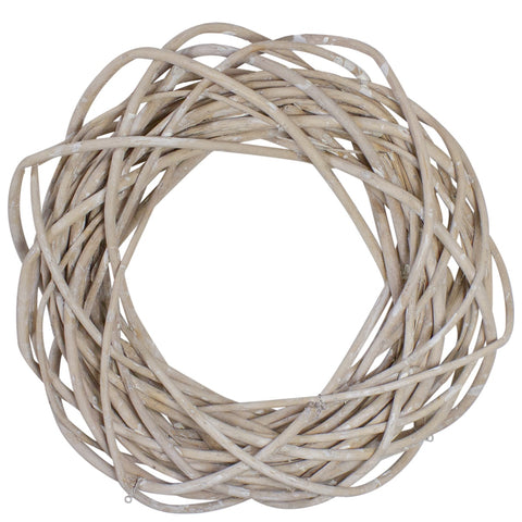 Natural Weeping Willow Spring Twig Wreath - 12" - Unlit