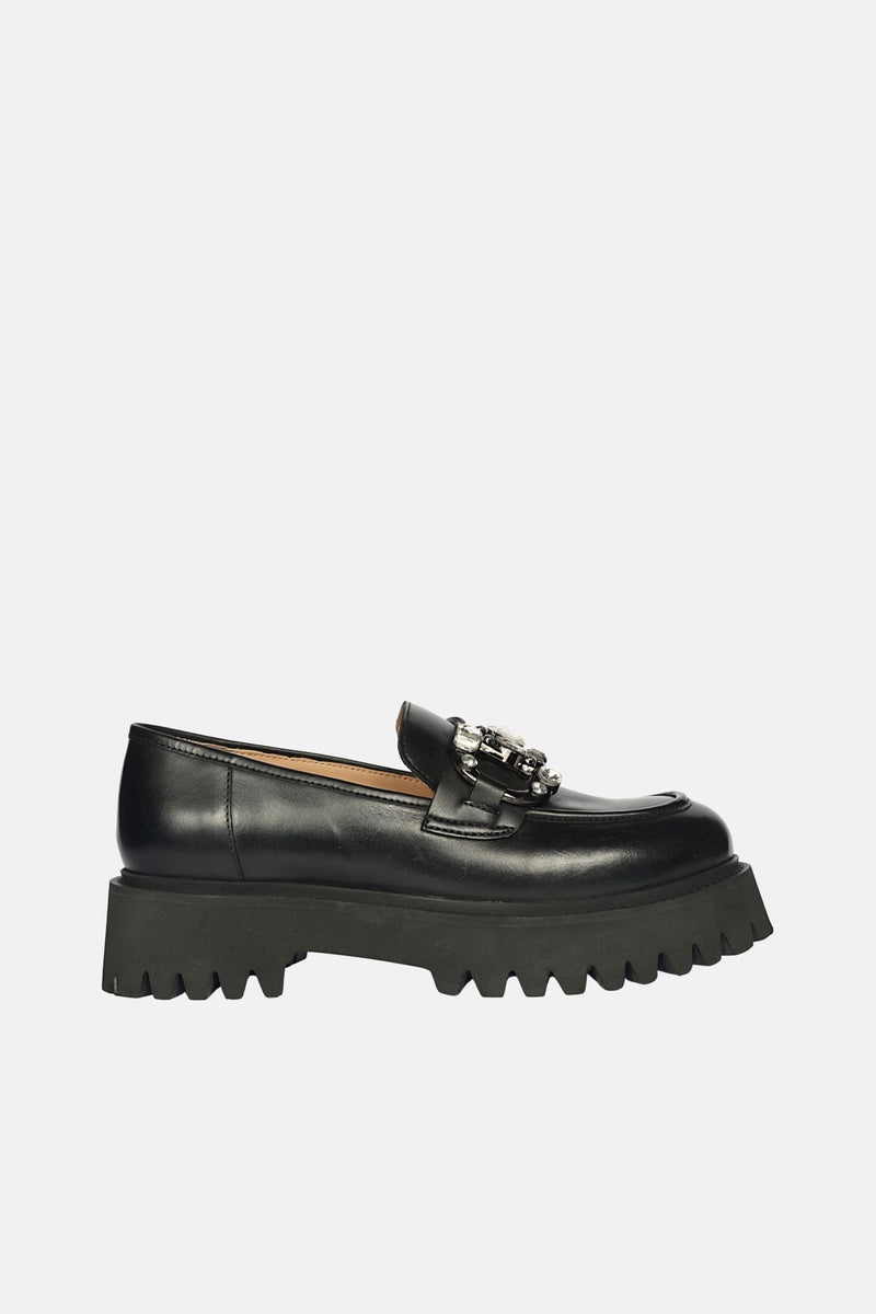  Saint G Feri - Heeled Mule - Black - Bonton