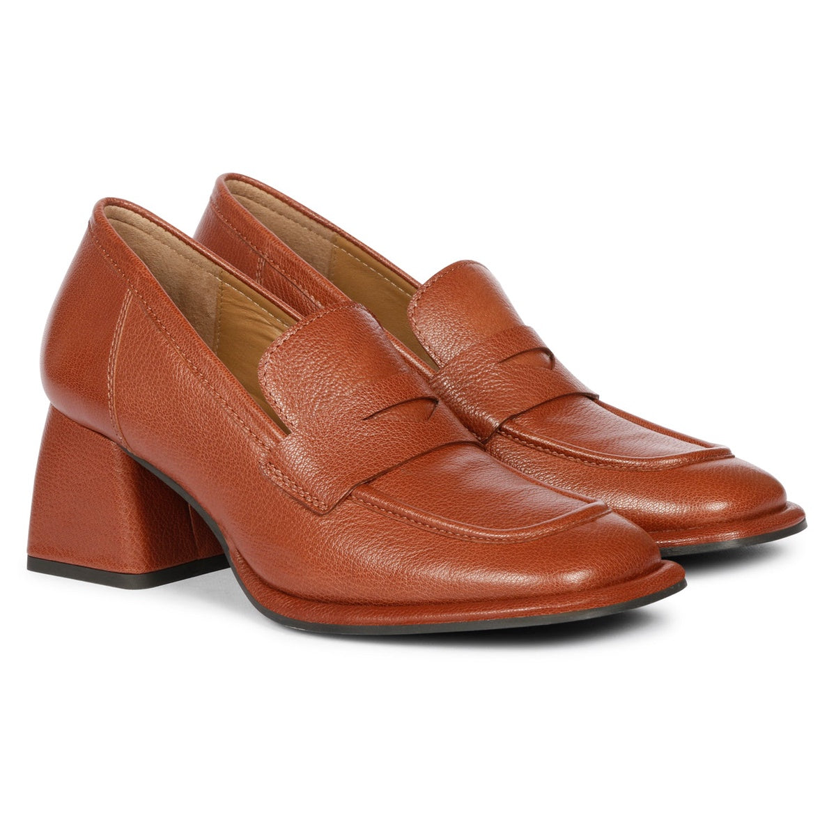  Saint G Saint G Viviana - Heel Loafers - CUOIO - Bonton