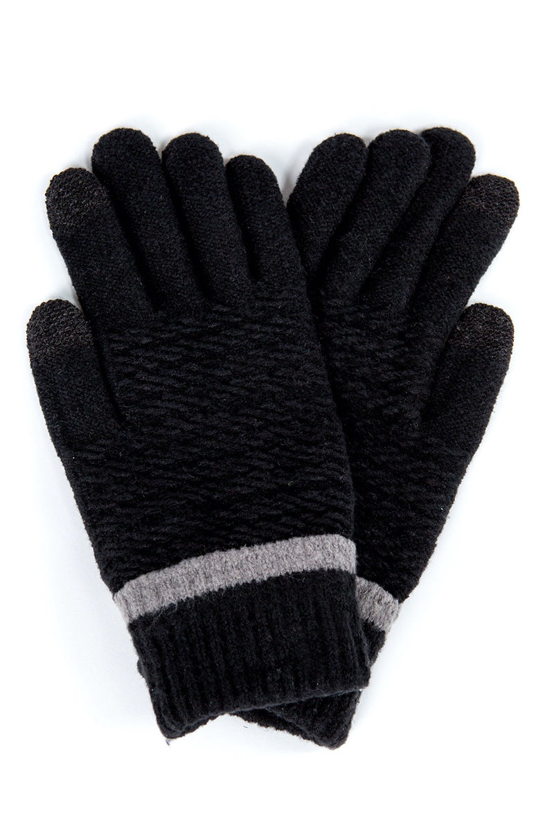  Marcus Adler The Ella Plush Glove - Black - Bonton