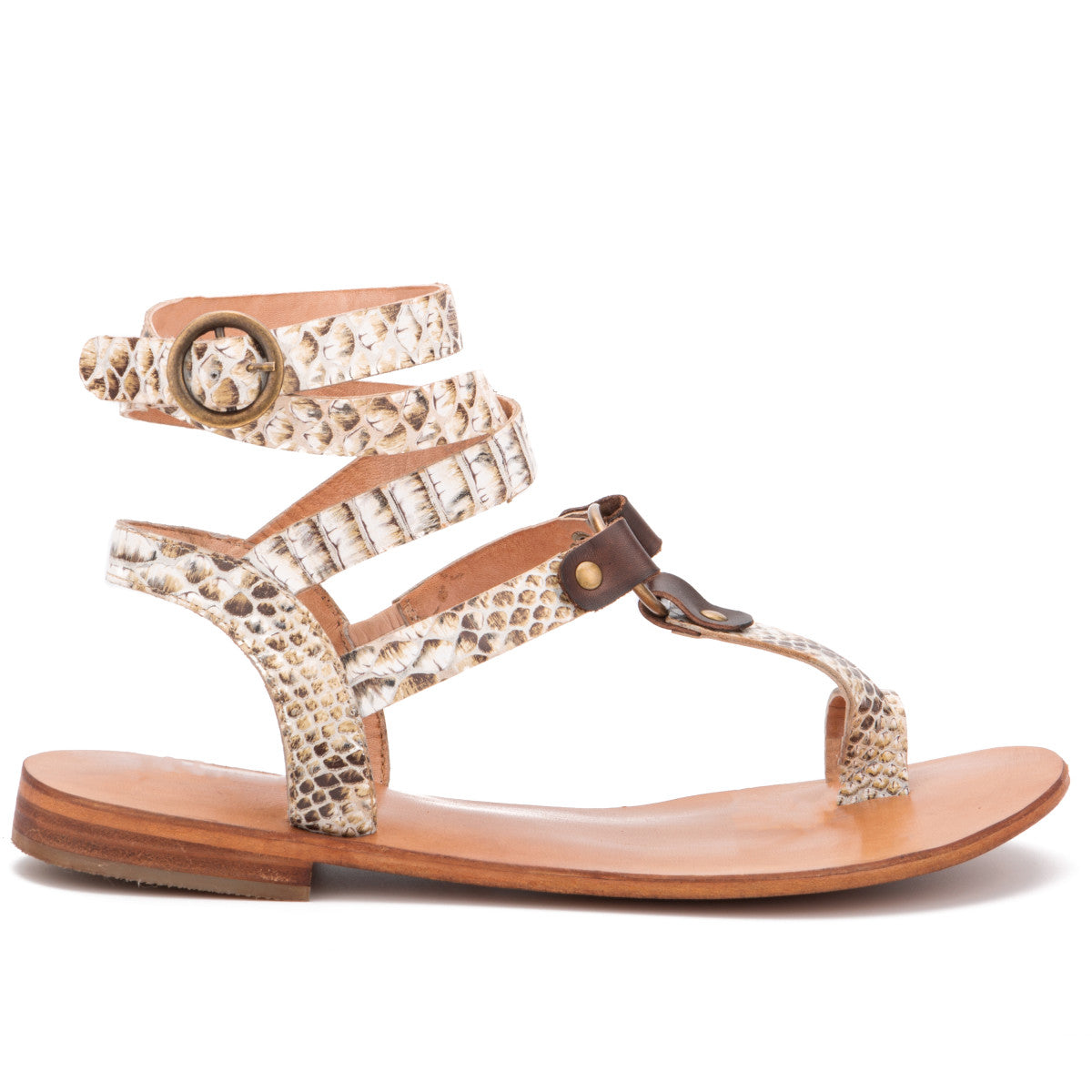  Vintage Foundry Co. Women's Vina Sandal - Tan - Bonton