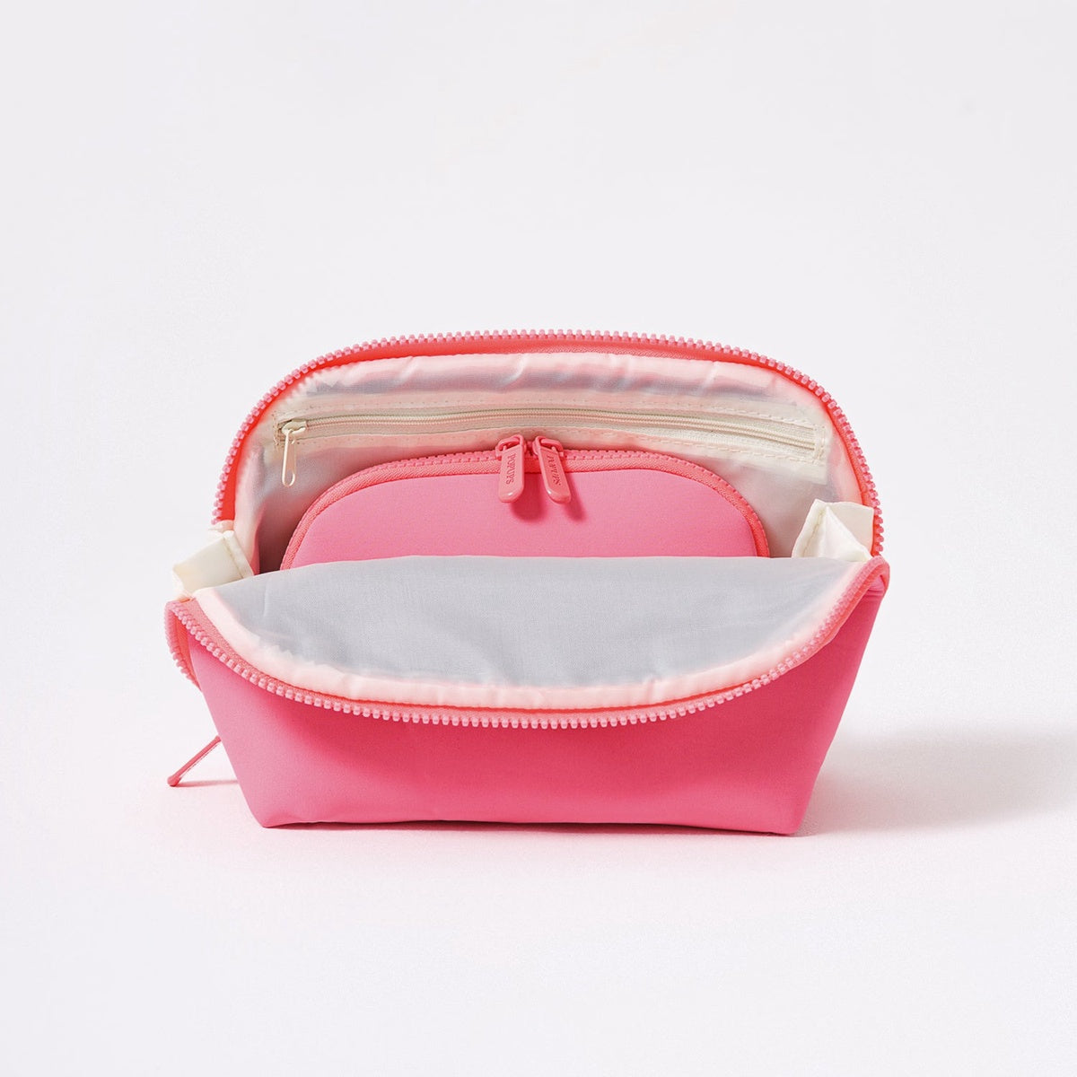  Pop Ups Brand Makeup Pouch Set Neon Pink - Default Title - Bonton