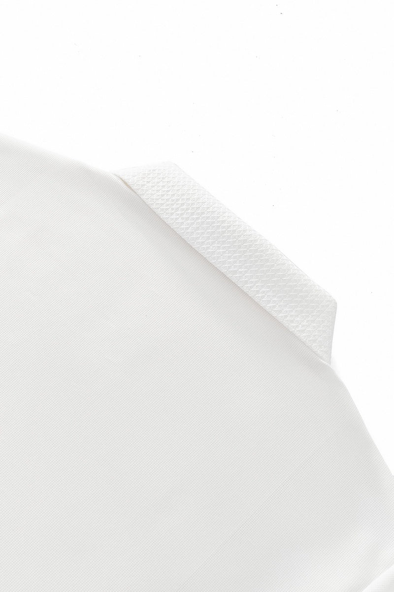  Barocco Stride Contrast Collar Polo WHITE - WHITE - Bonton