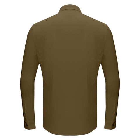 Power Move Button-Up Shirt KHAKI