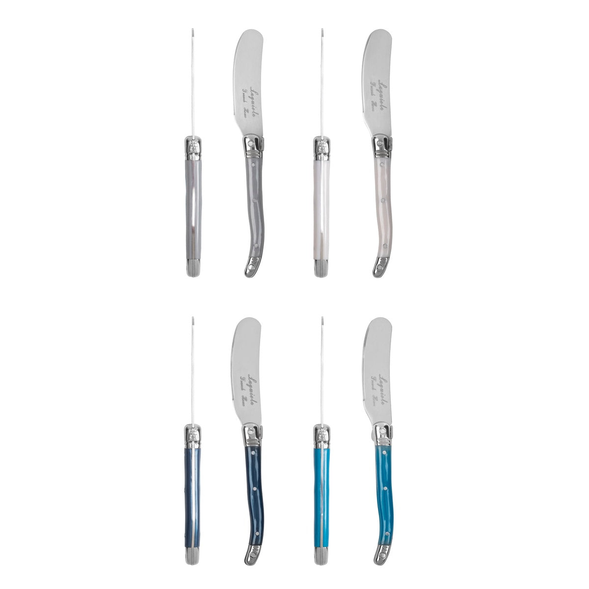  French Home French Home 8-Piece Laguiole Spreader Set - Coastal Frost - Default Title - Bonton