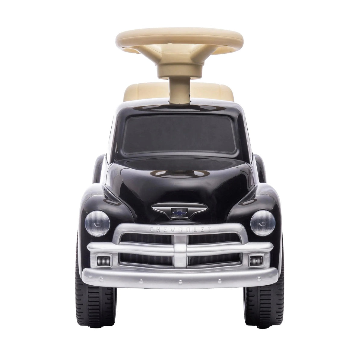  Freddo Chevrolet 3100 Vintage Push Car for Toddlers - Black - Bonton