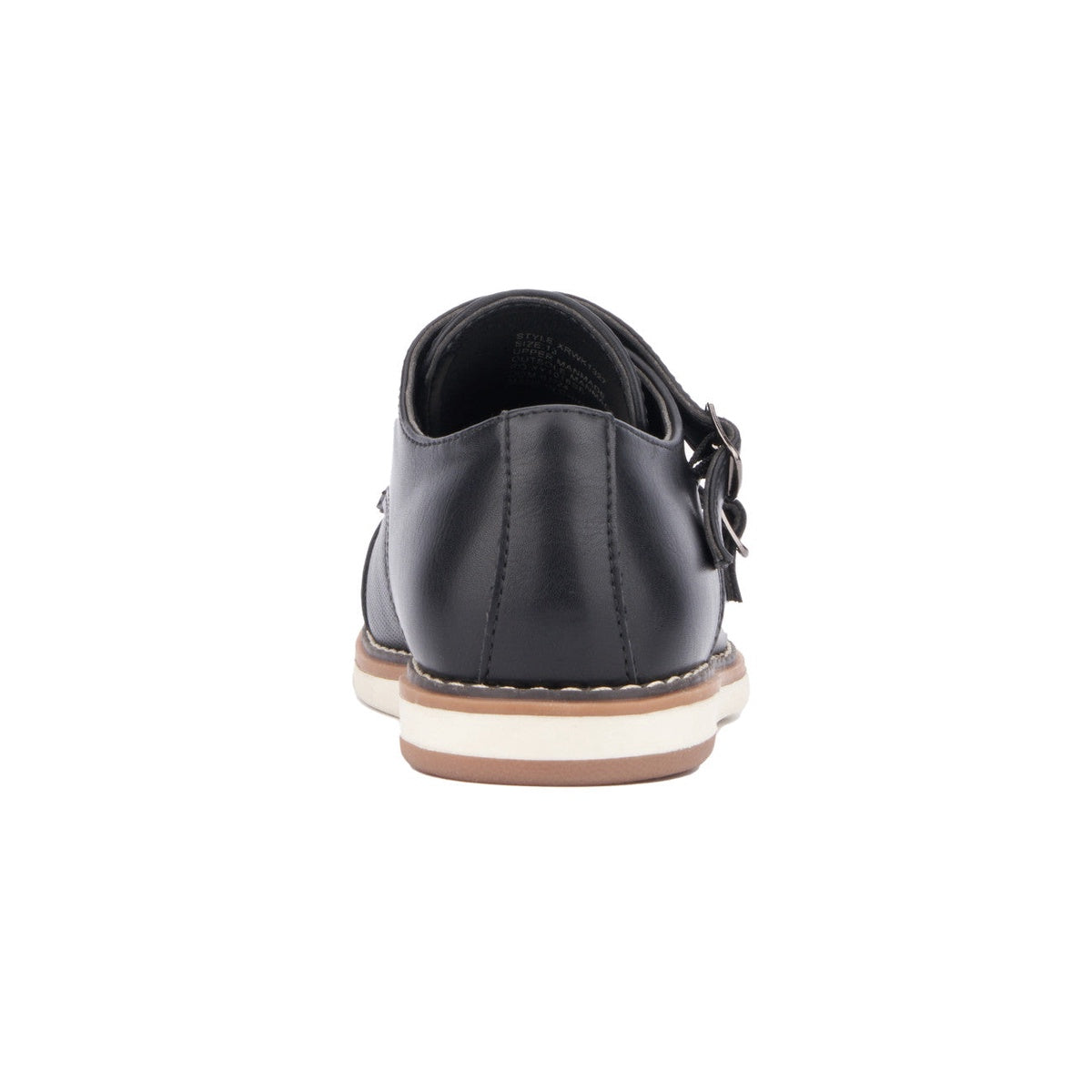  Xray Footwear Xray Footwear Boy's Michael Dress Casual Monk Straps - BLACK - Bonton