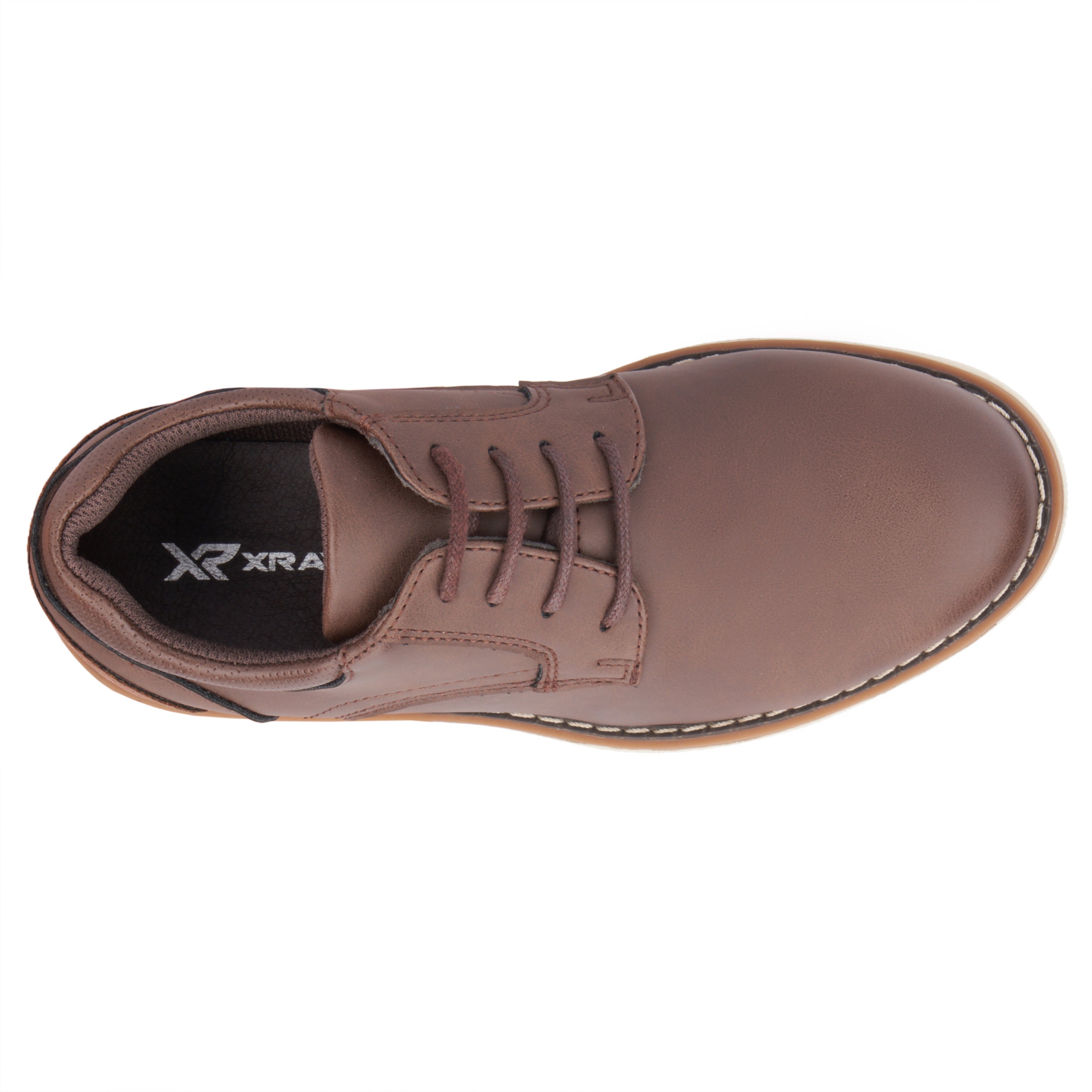 Xray Footwear Boy's Youth Daniel Dress Casual Oxford - Brown - Bonton