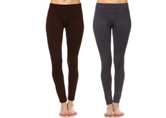 Pack of 2 Solid Leggings