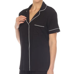 Women's Short Sleeve Bamboo Pajama Set