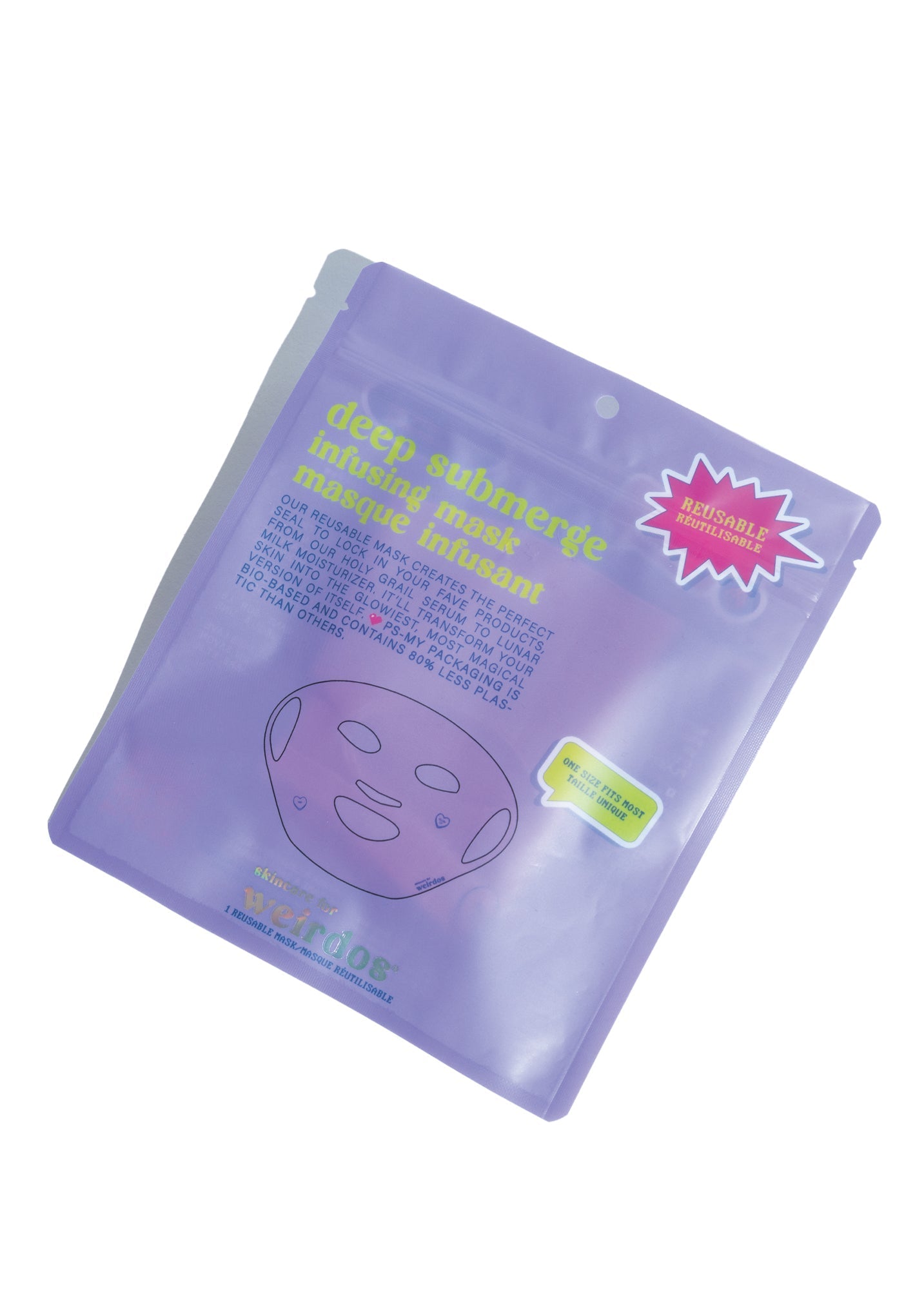  Skincare for Weirdos deep submerge infusing reusable mask by Skincare for Weirdos - Default Title - Bonton