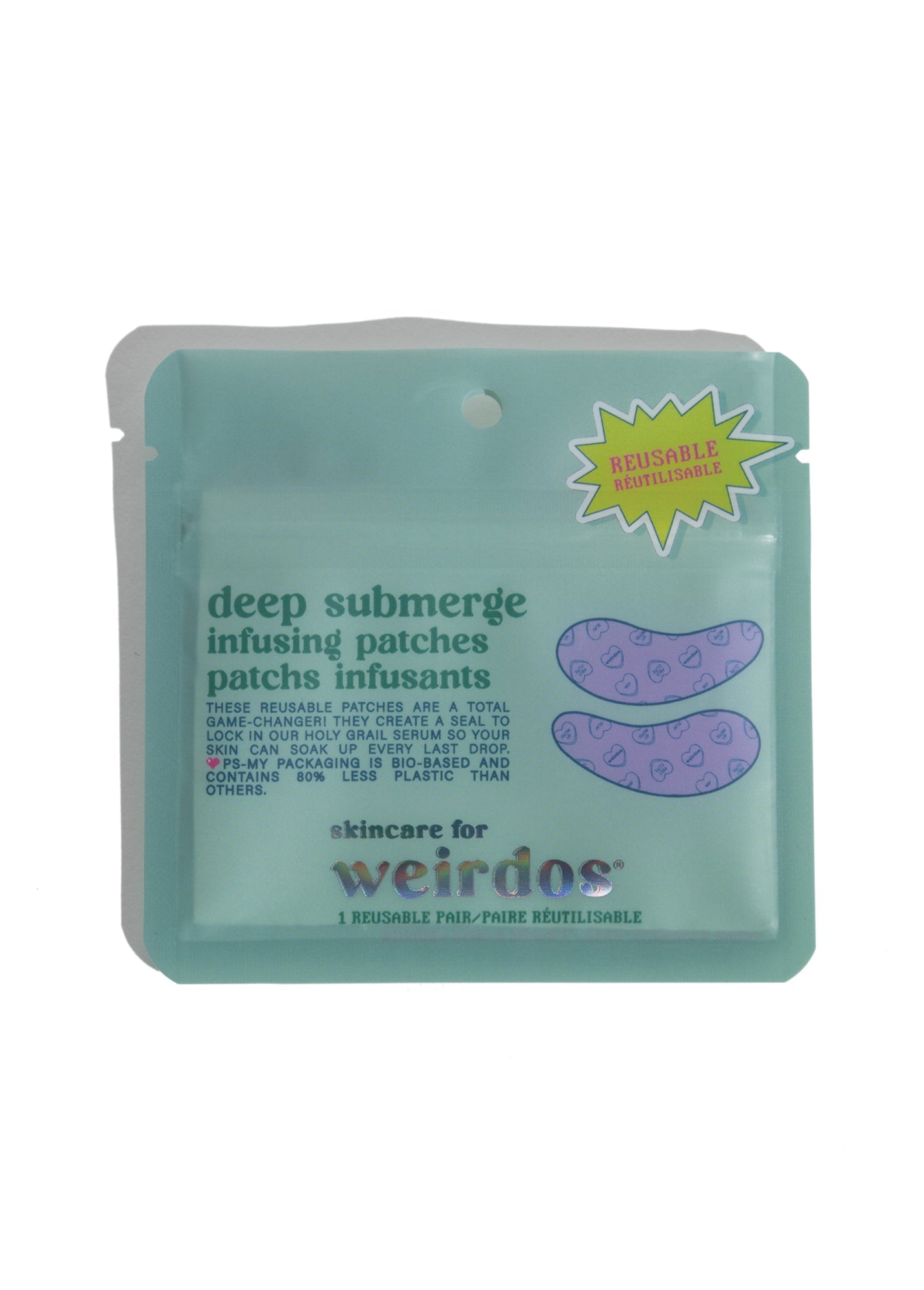  Skincare for Weirdos deep submerge infusing reusable patches by Skincare for Weirdos - Default Title - Bonton