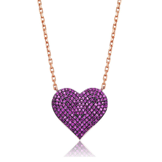 Enchanted Teens Heart Necklace