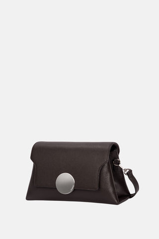 Oryany - Lottie Flap Crossbody Medium Handbags - Dark Chocolate / One Size