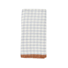 Two-Tone Gingham Towels, Set of 2