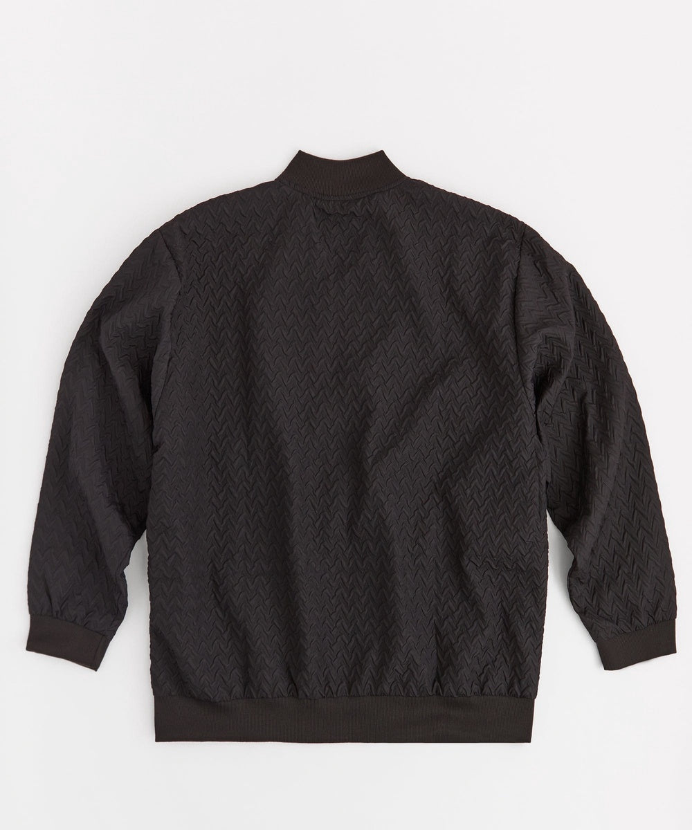  Reason Clothing Coaches State Champ Chenille Patched Jacket - Black - BLACK - Bonton
