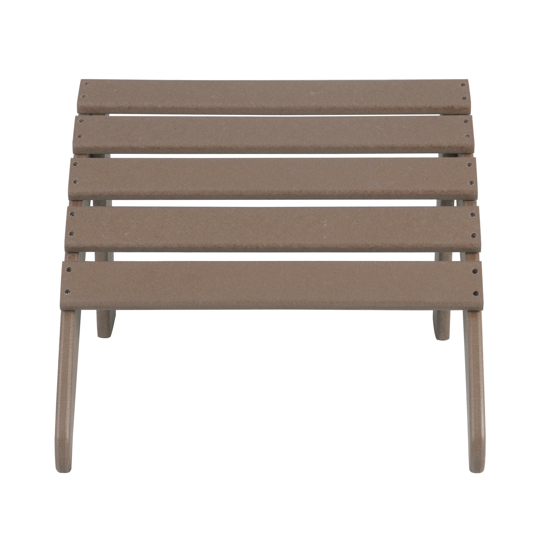  Westin Furniture Outdoor Patio Folding Adirondack Ottoman - Sand - Bonton