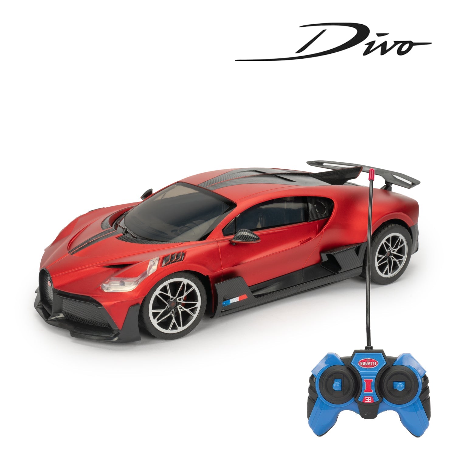  HobbyTron Bugatti Divo Electric RC Car [1:14] - Default Title - Bonton