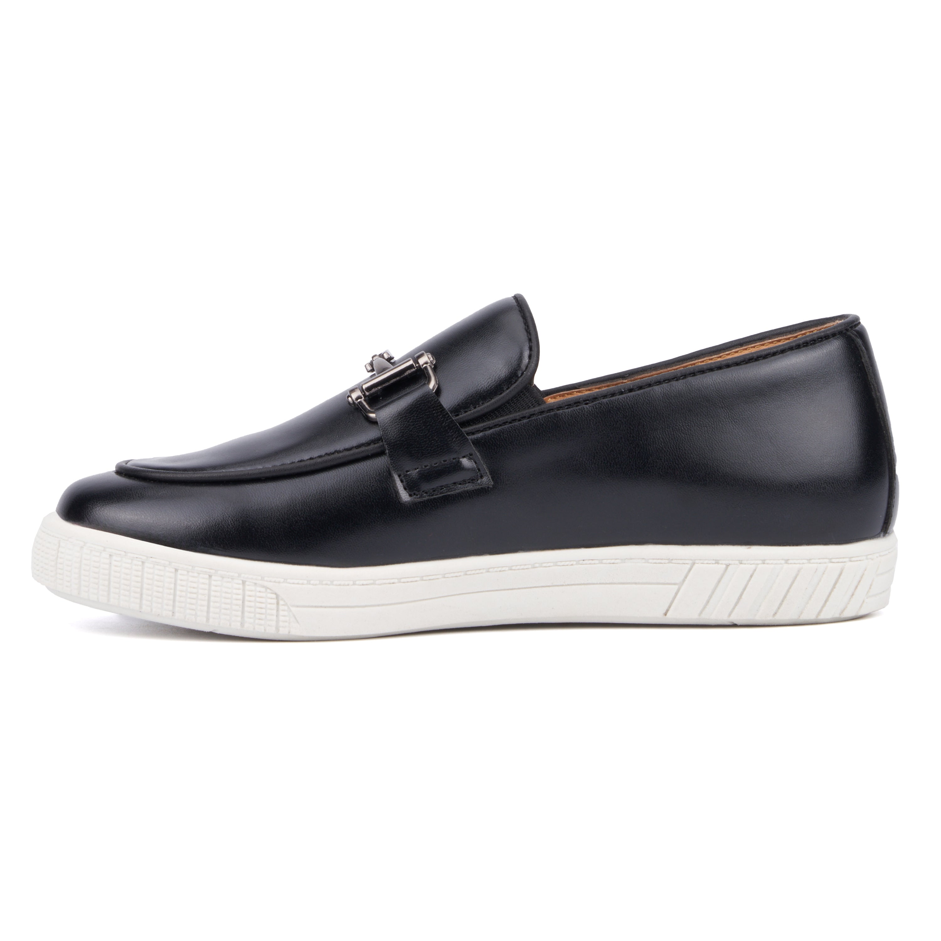  Xray Footwear Boy's Aeneas Dress Casual Loafers - Black - Bonton