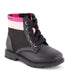  DKNY Moto Boot With Pop Color Black - Black - Bonton