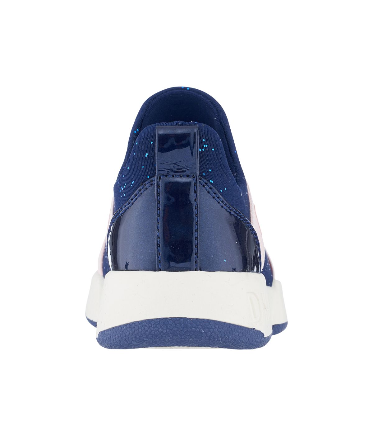  DKNY Slip On Snaker With Criss Cross Logo Straps Navy - Navy - Bonton