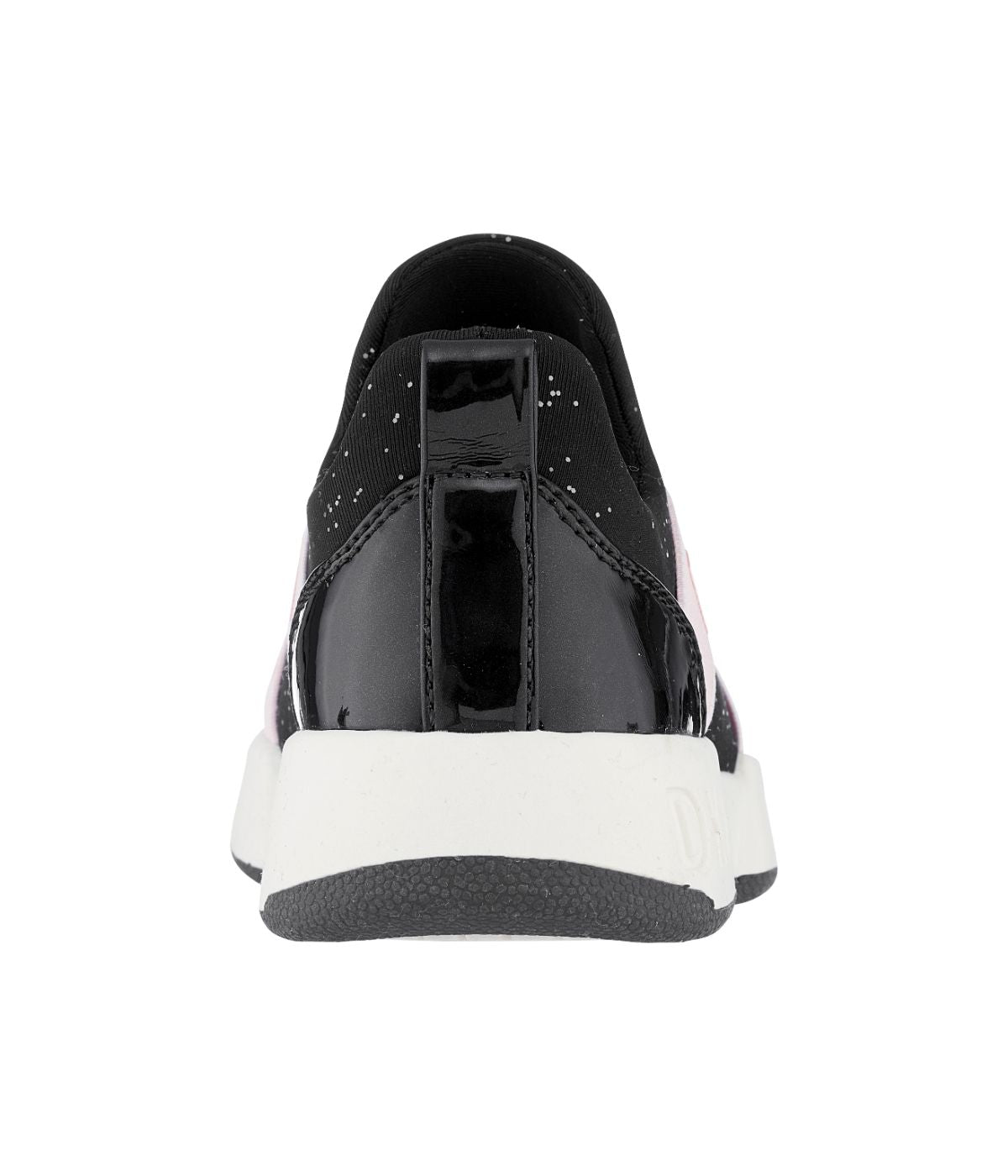  DKNY Slip On Snaker With Criss Cross Logo Straps Black - Black - Bonton