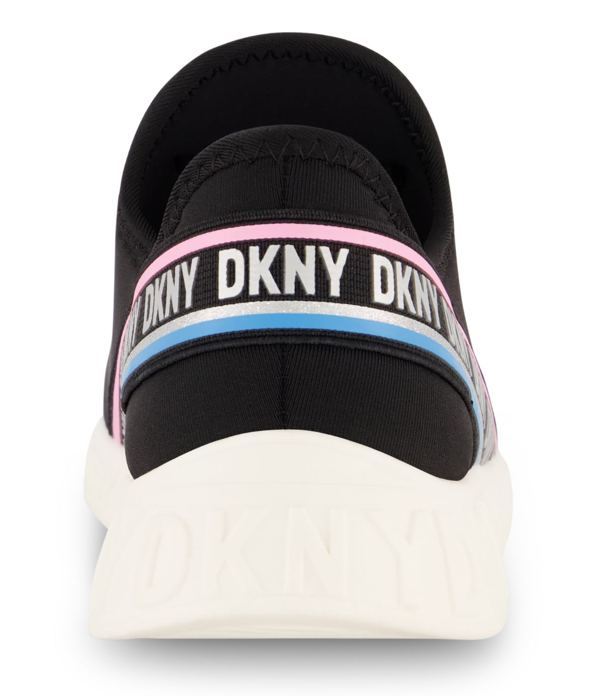  DKNY Slip On Snaker With Color Pop Reapeat Logo Black - Black - Bonton