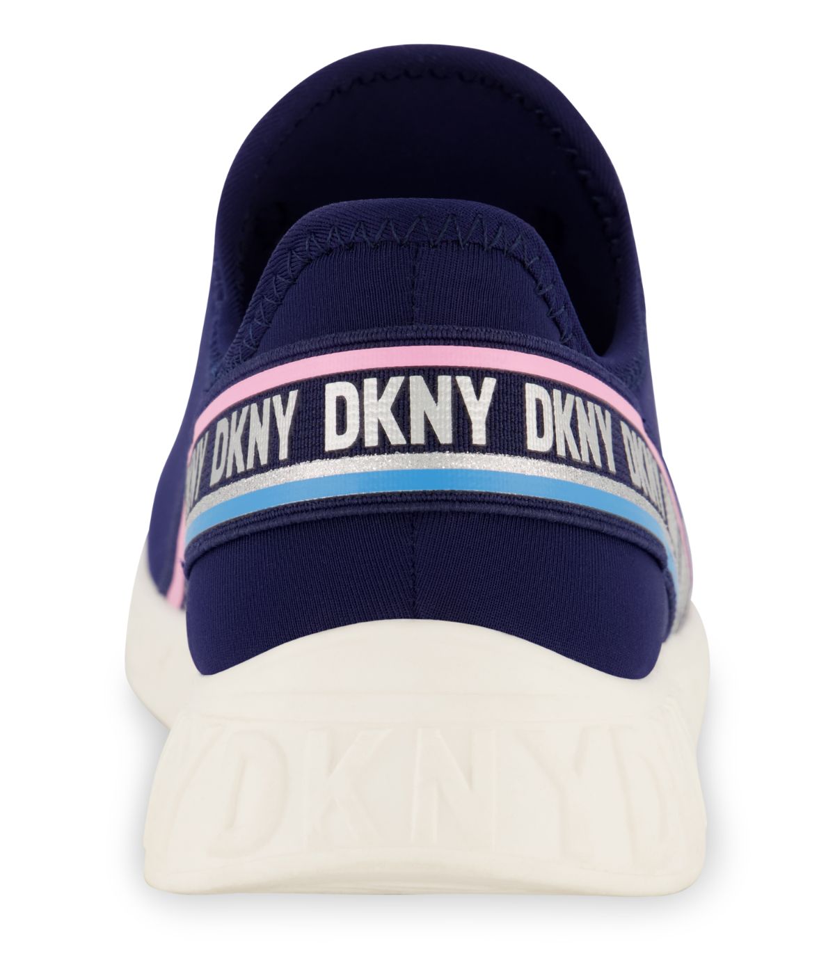  DKNY Slip On Snaker With Color Pop Reapeat Logo Navy - Navy - Bonton