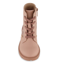 Ankle Boot With Repeat Logo On The Side Taupe 