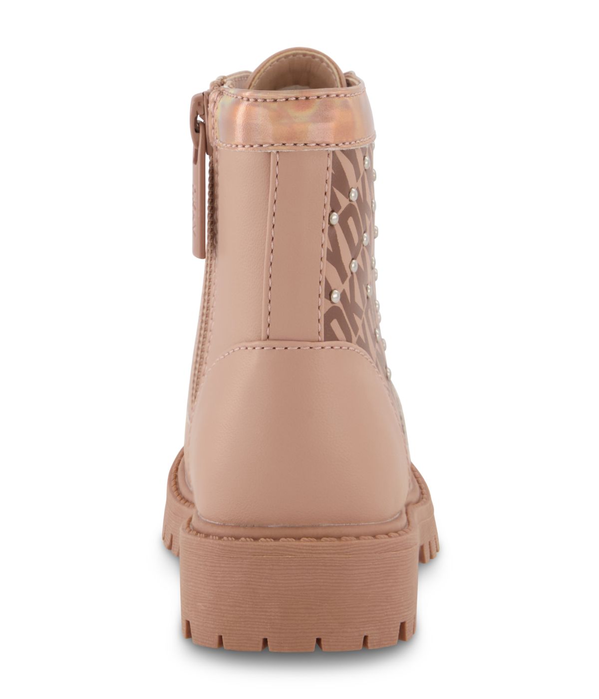  DKNY Ankle Boot With Repeat Logo On The Side Taupe - Taupe - Bonton