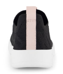 Slip On Sneaker With Repeat Logo Black