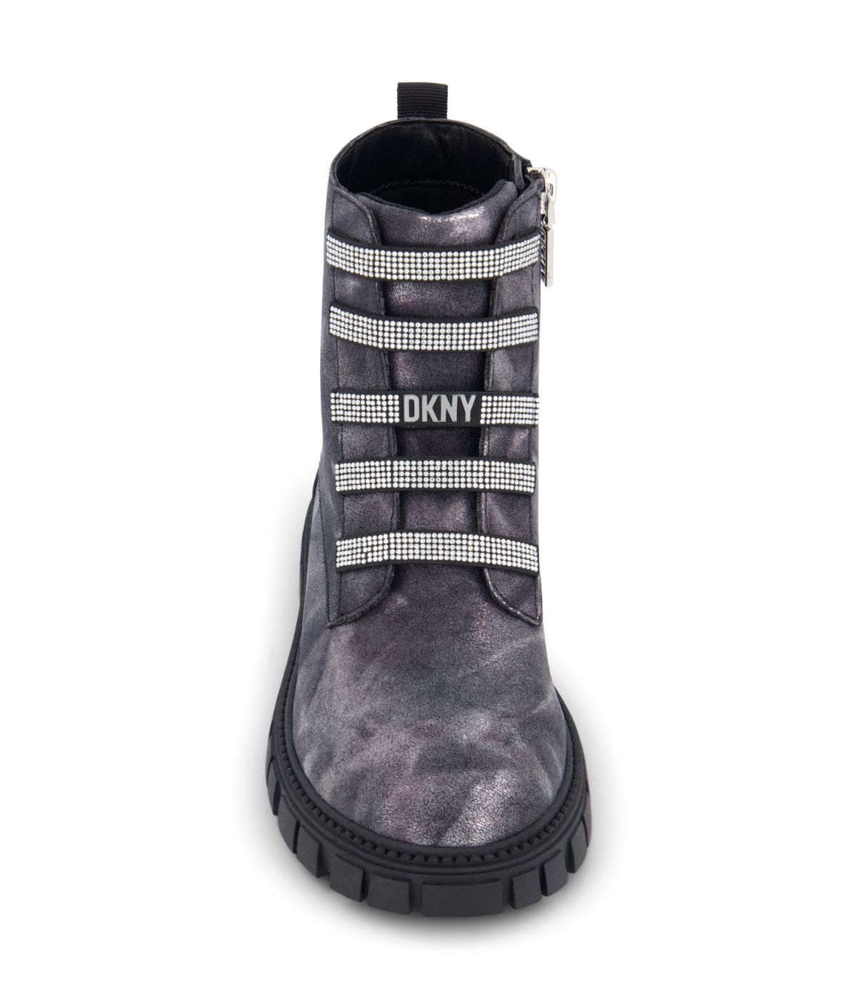  DKNY Ankleboot On Oversized Outsole Black - Black - Bonton