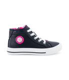 High Top With A Pop Logo Black