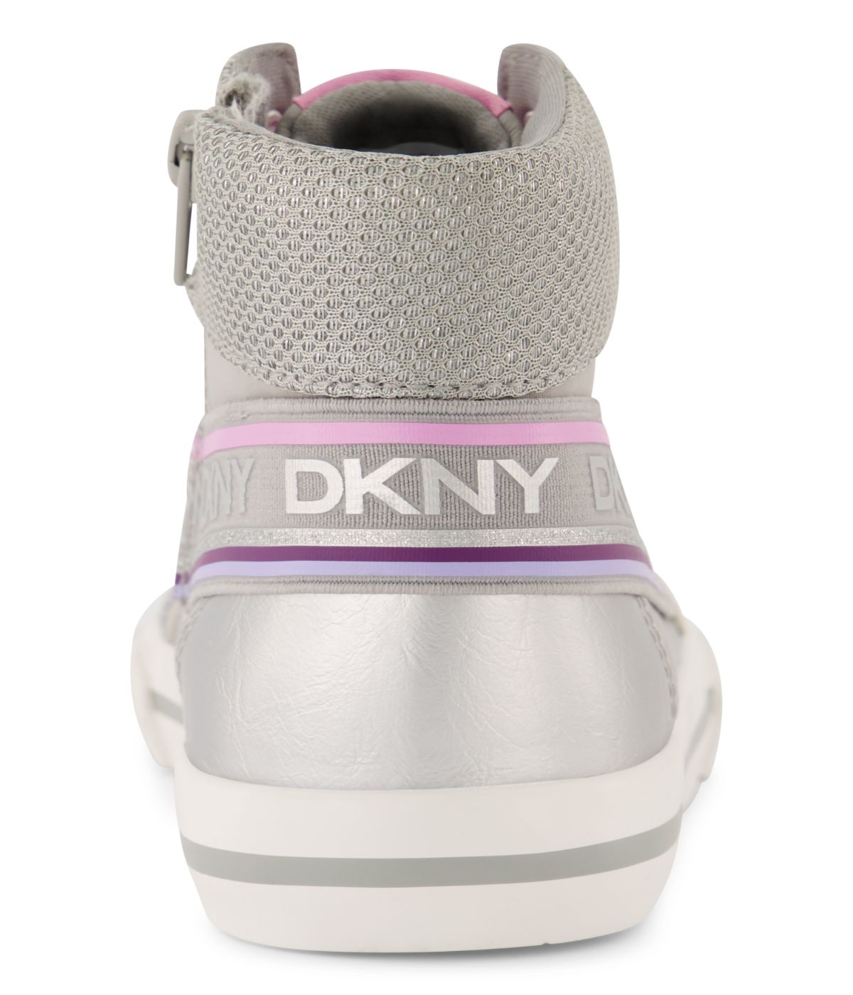  DKNY High Top With Pop Color Gray - Gray - Bonton